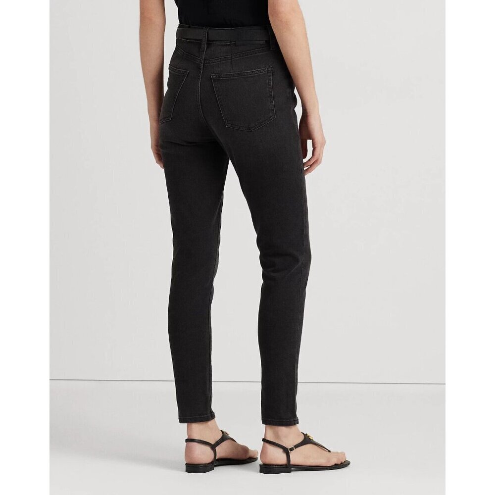NEW! Lauren Ralph Lauren Women's 22W High-Rise Skinny Ankle Jean NWT $115 - Picture 5 of 6